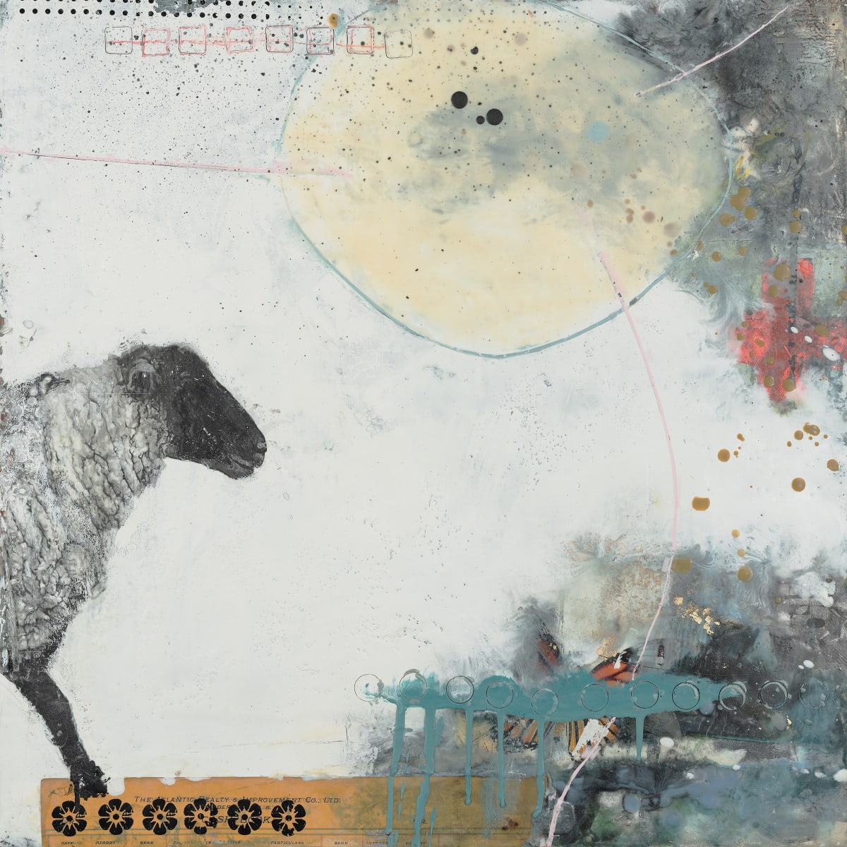 A Day Moon and The Sheep by Christina Lovisa 