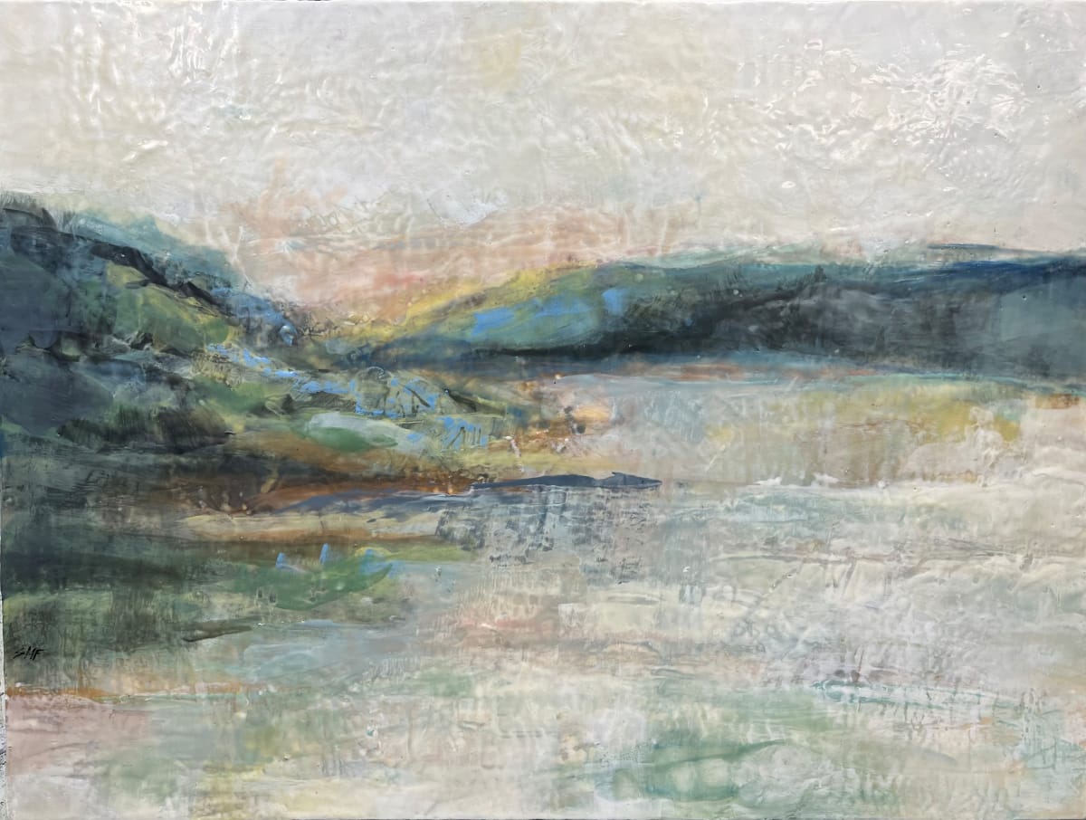 Blue Ridge Lake by Shelley Helms Fleishman 