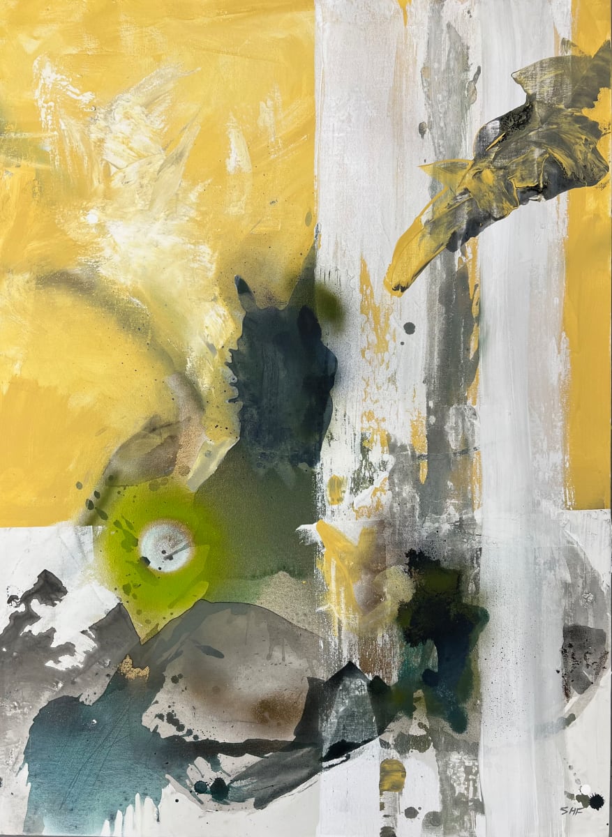 Tea Leaves by Shelley Helms Fleishman 