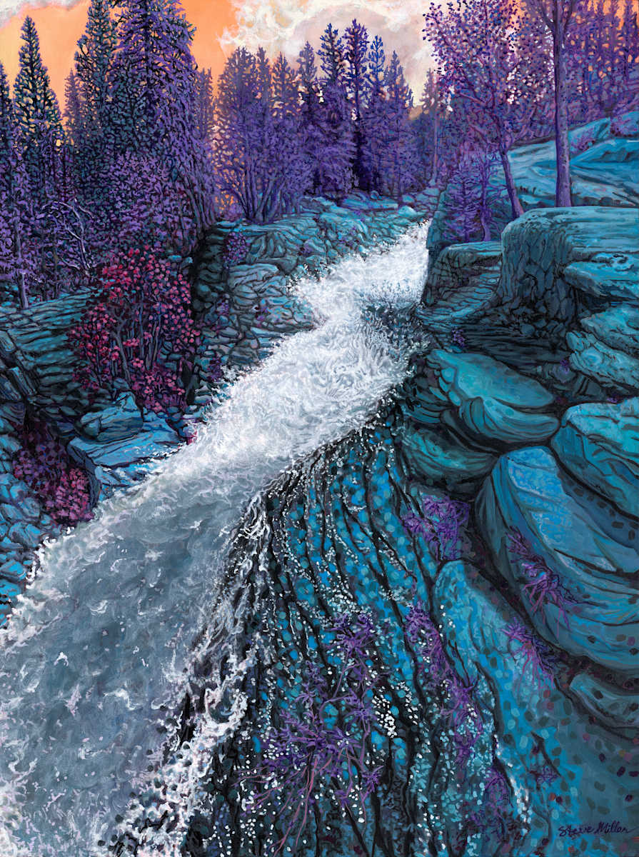 Lavender Falls by Steve Miller, Image 1.
