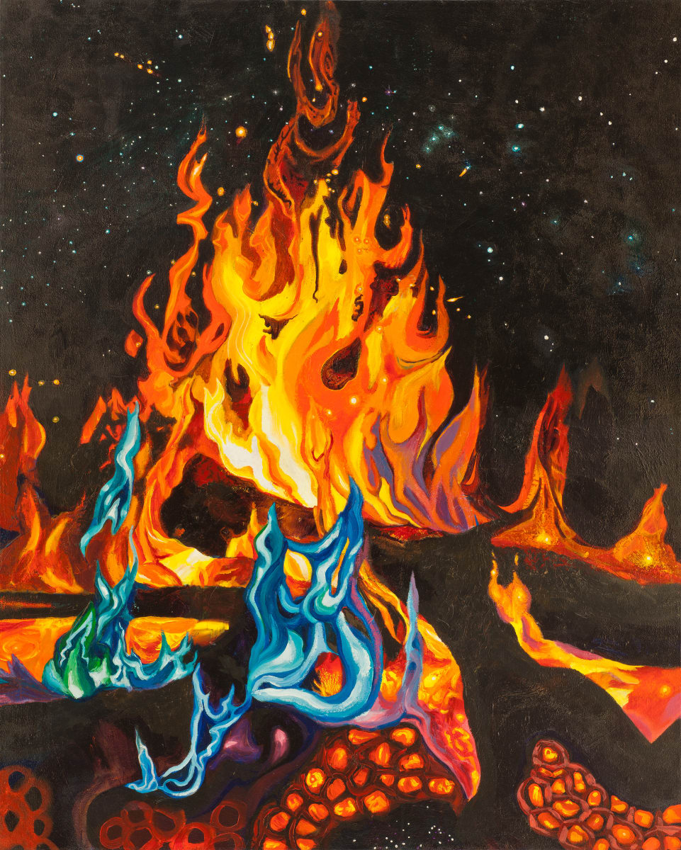 Campfire and Stars by Steve Miller 