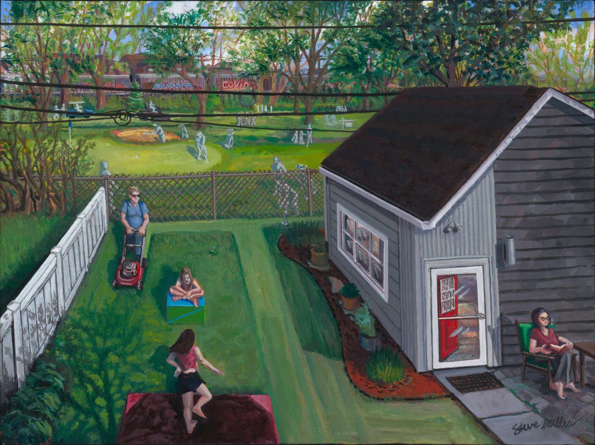 Ghost Golfers by Steve Miller 