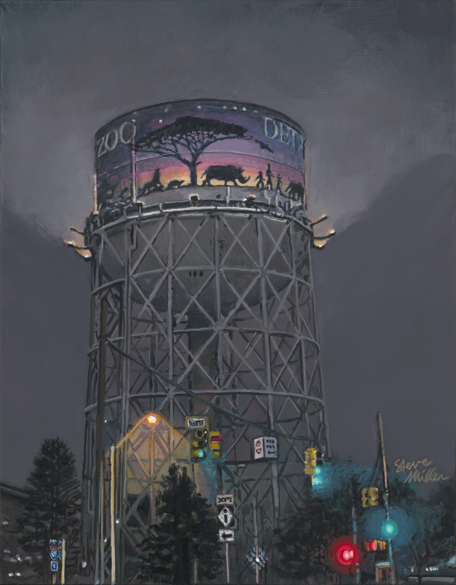 Water Tower by Steve Miller 