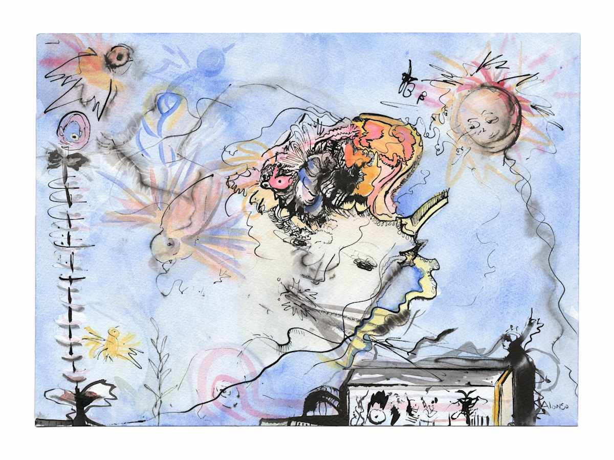Digital dementia by Erika Alonso, Image 1.