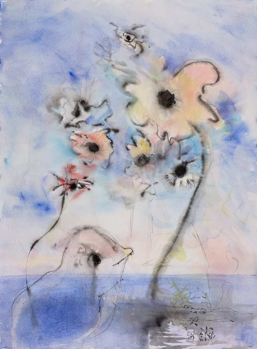 Towering Flowers by Erika Alonso 