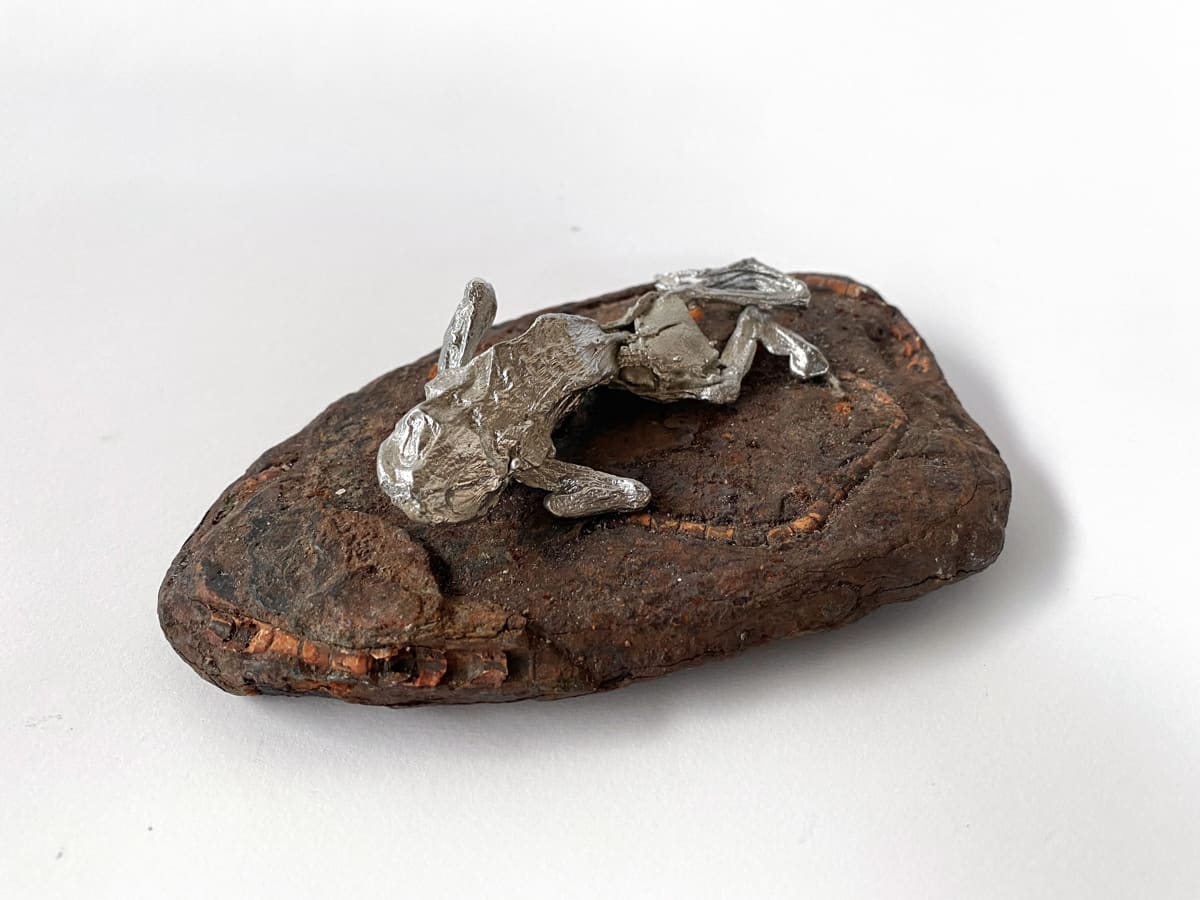 Messenger Toad (cast III) by Chantal Powell  