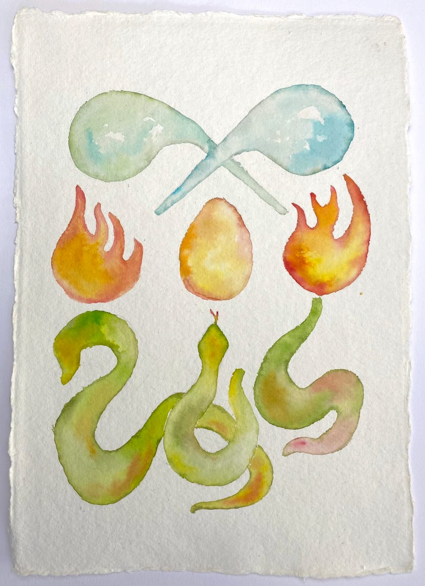Alchemical Study VI by Chantal Powell 