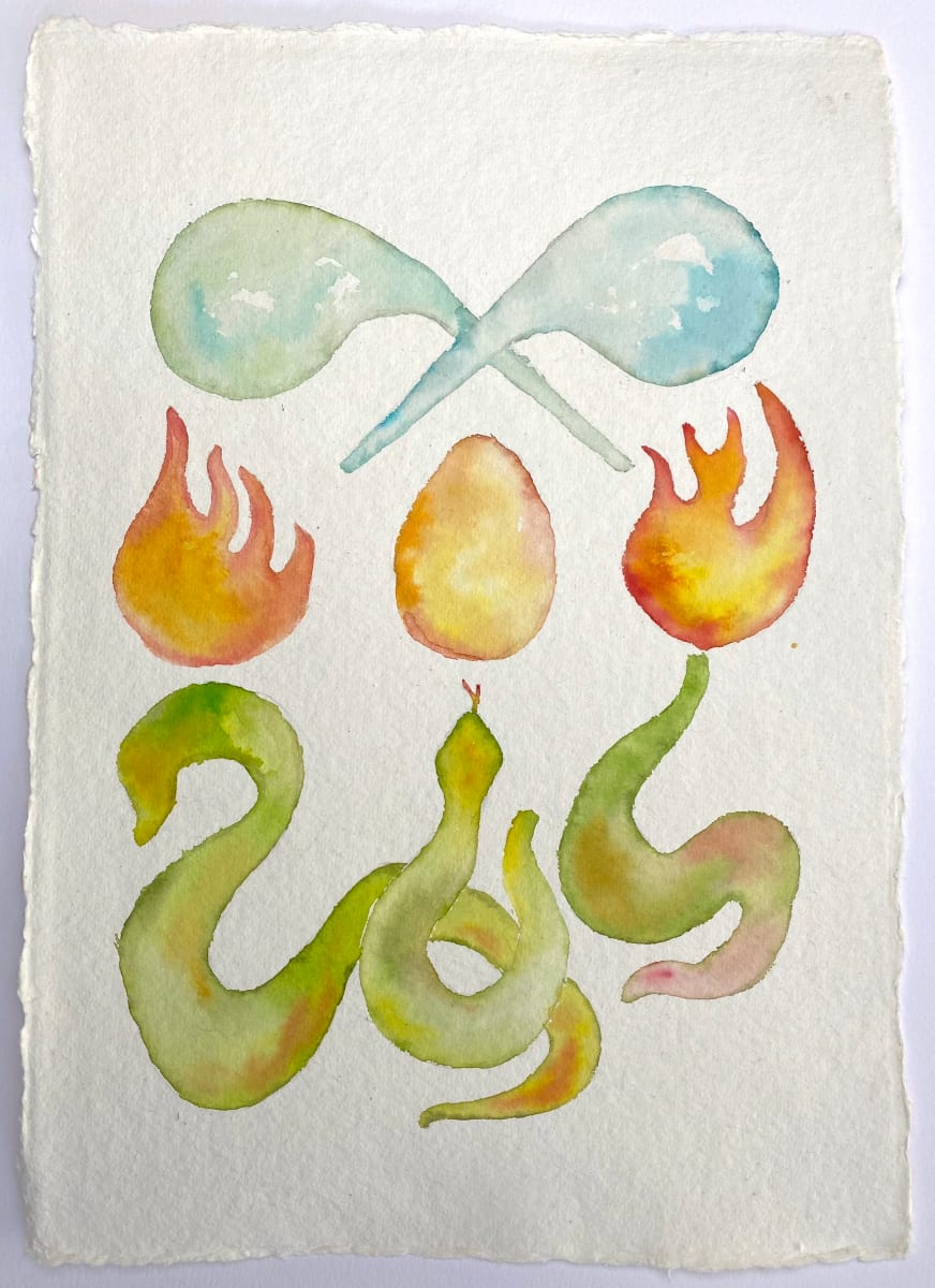 Alchemical Study VI by Chantal Powell  