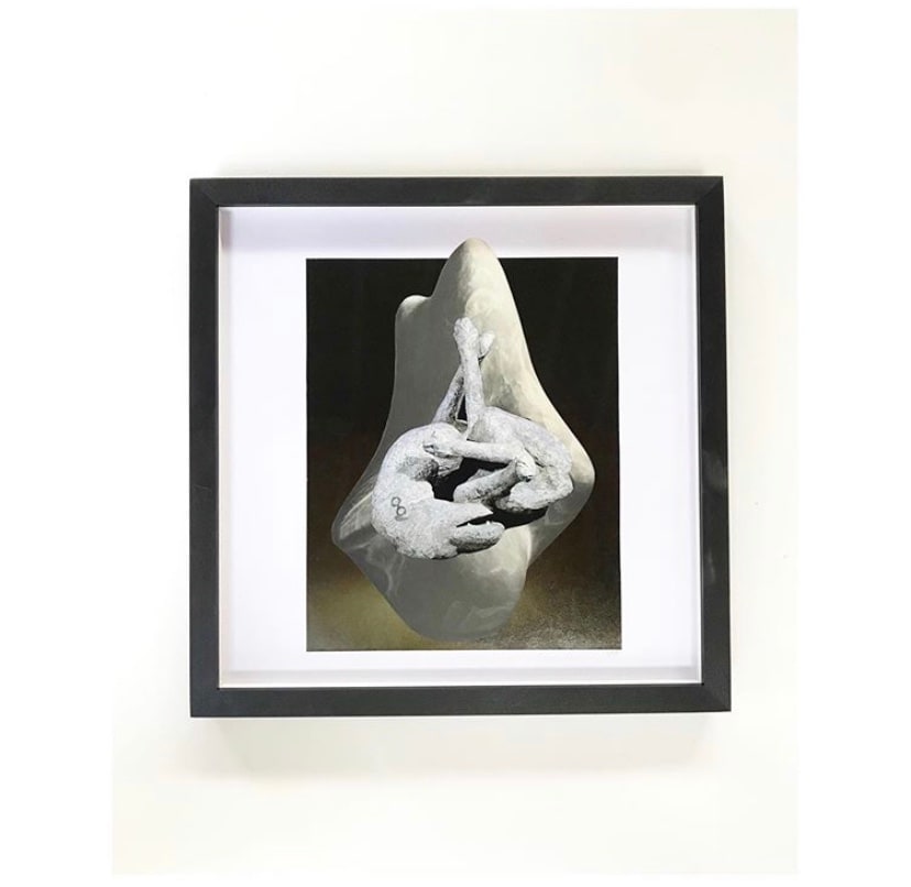 Latent Content I (framed) by Chantal Powell, Image 1.