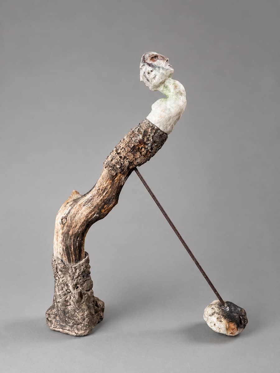 Totem IX  (Four Faced Janus) by Chantal Powell, Image 1.