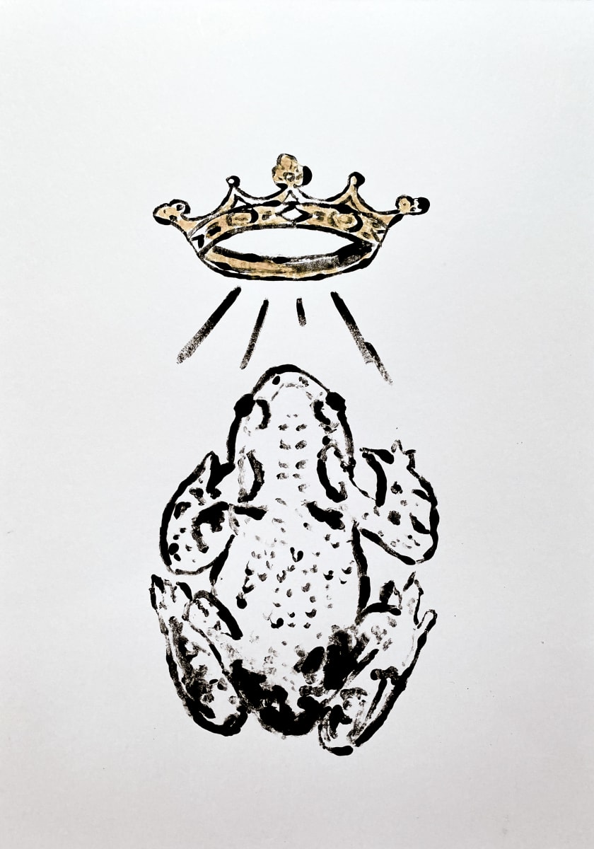 Alchemy Toad Study III by Chantal Powell  