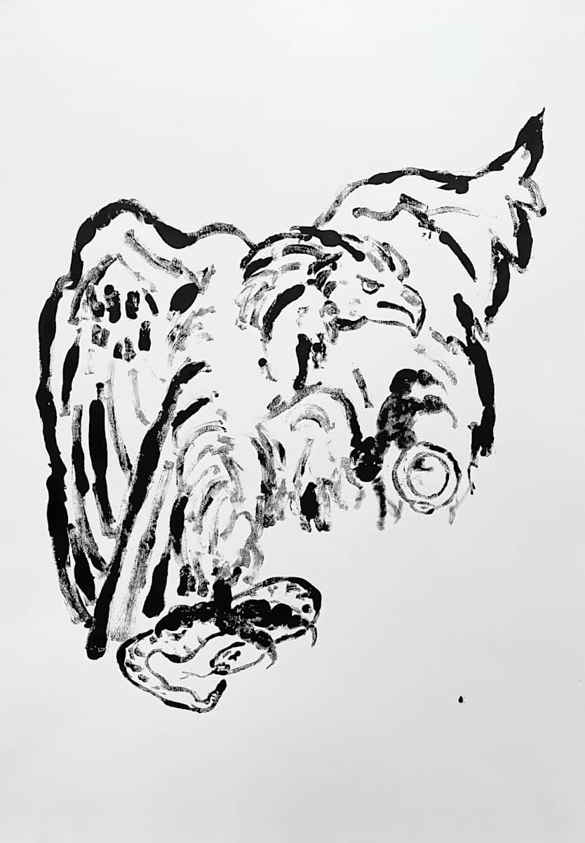 Zeus as an Eagle II by Chantal Powell , Image 1.