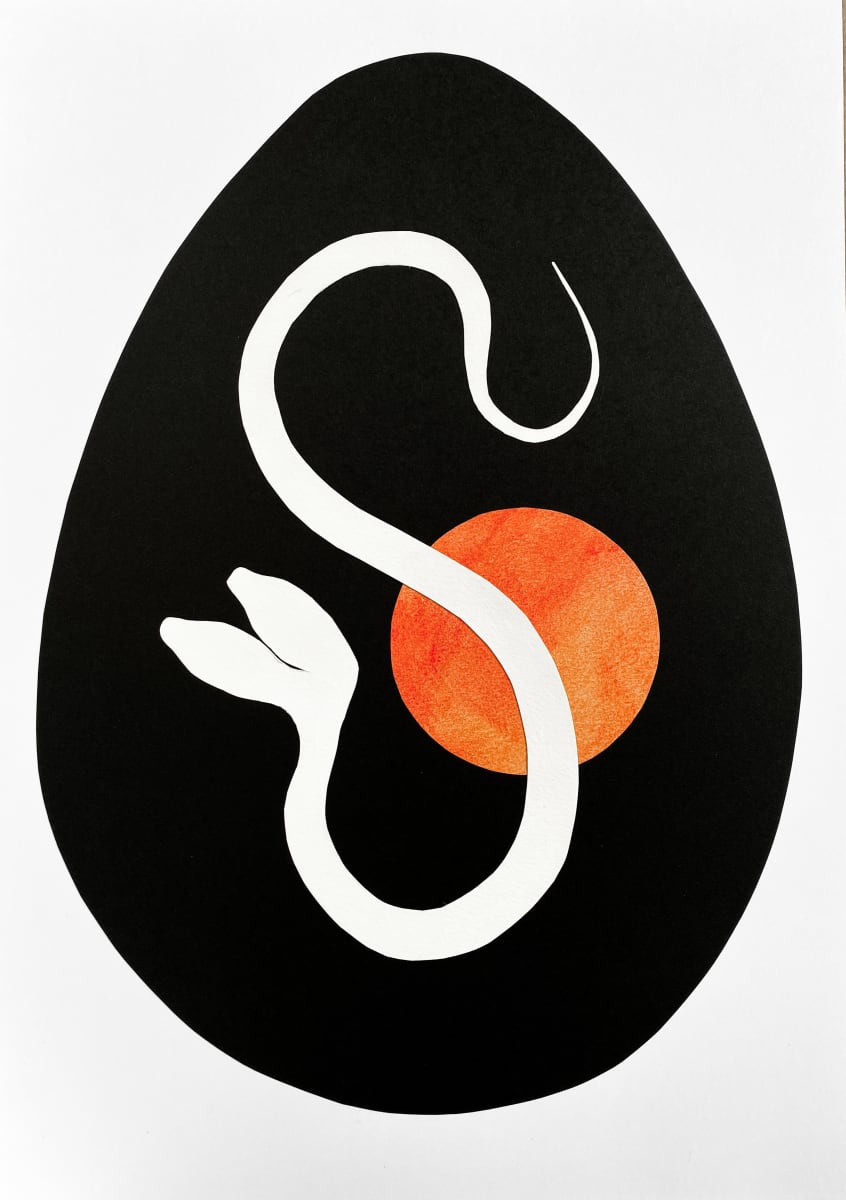 Serpent Egg VII by Chantal Powell  