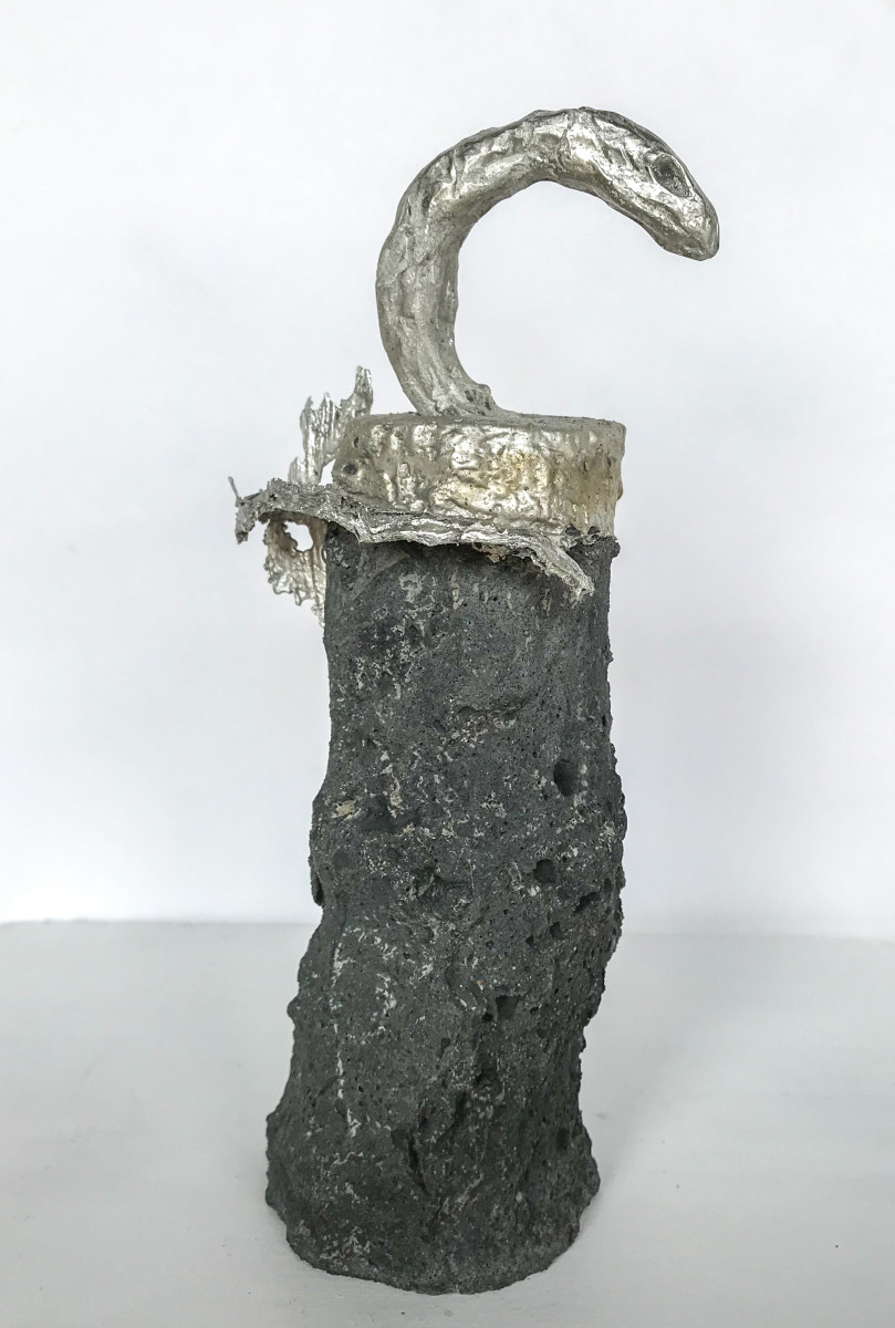 Tin Totem (Alchemy Serpent) by Chantal Powell 