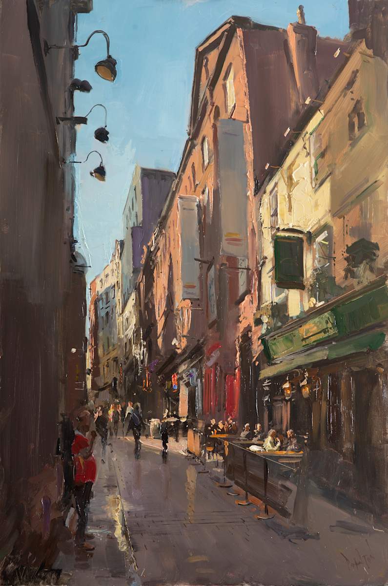 Towards the Cavern, Mathew St by Rob Pointon 