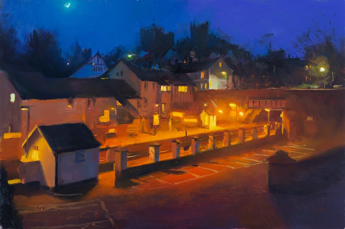 Conwy Station Nocturne 