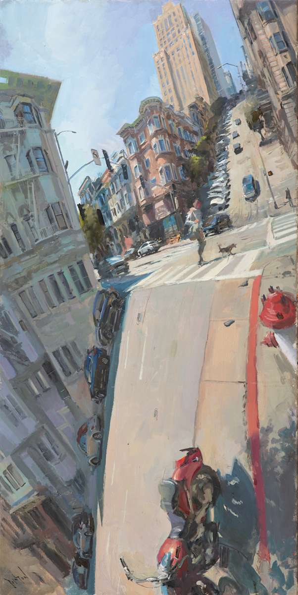 Climbing Up Jones, San Francisco by Rob Pointon, Image 1.