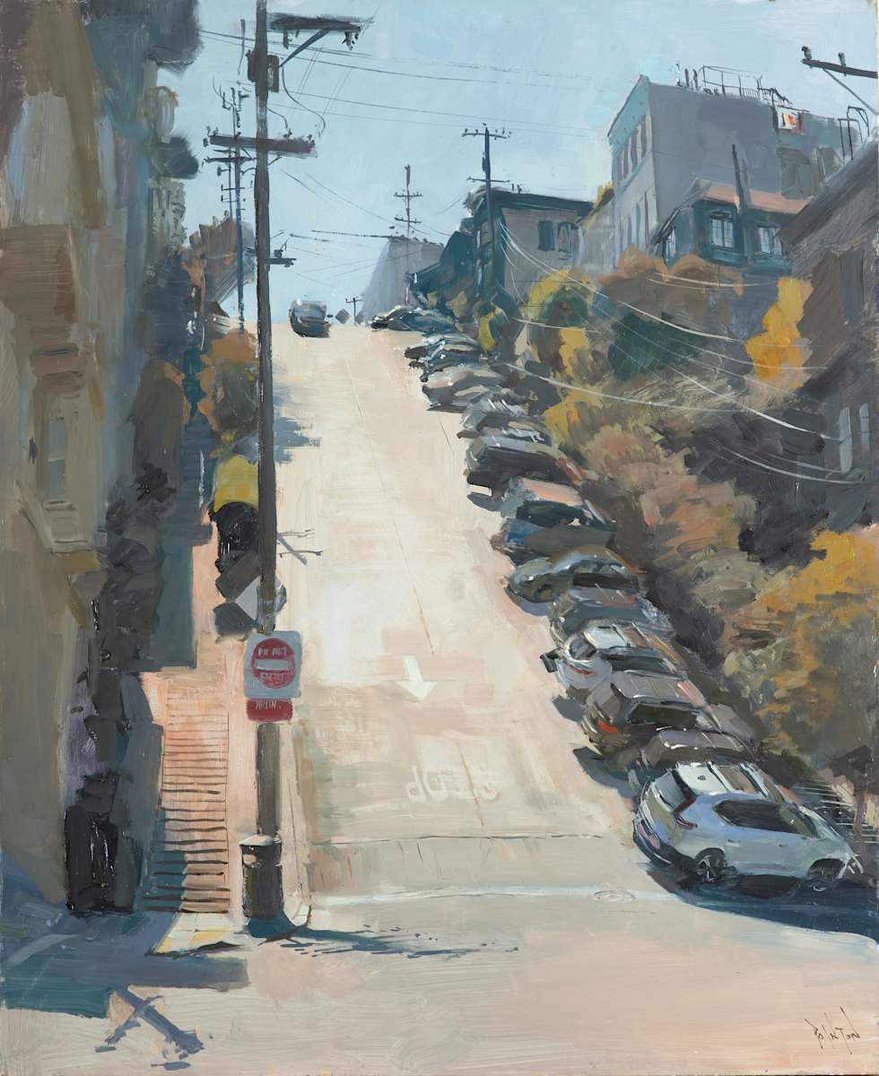 Looking up Filbert St, San Fancisco by Rob Pointon, Image 1.