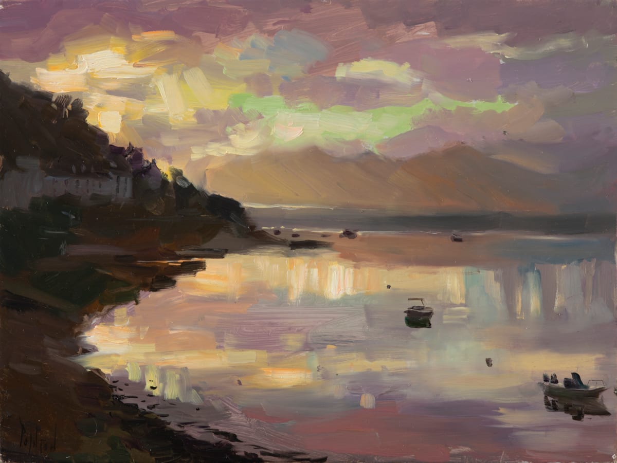 Glowing Waters, Aberdyfi Sunrise by Rob Pointon 