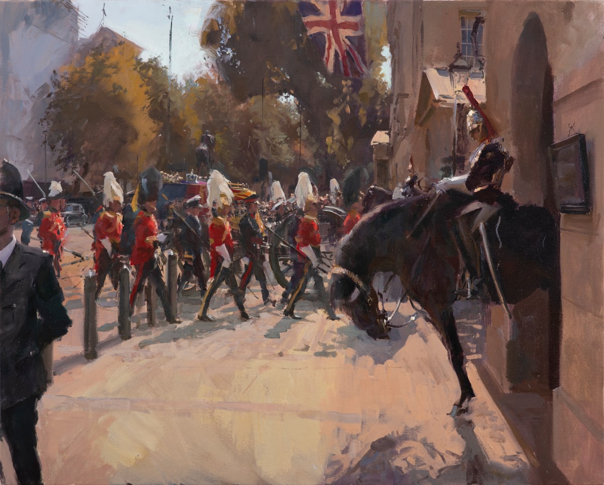 The Horse Guards Farewell by Rob Pointon 