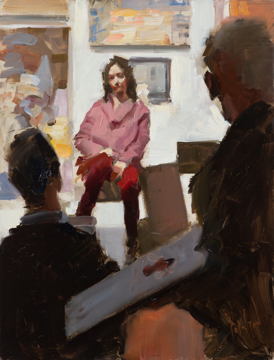 Painters and Model, ROI Portraiture Evening 