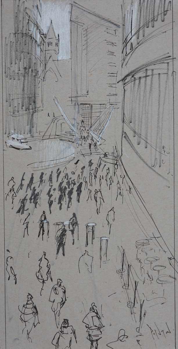 Commuters leaving Piccadilly by Rob Pointon, Image 1.