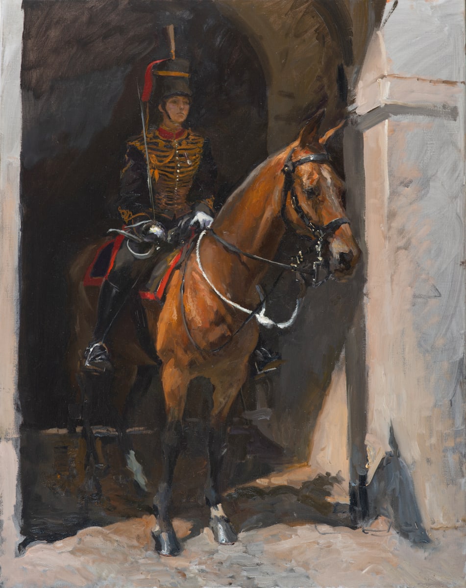 Kings Troop Mounted Gunner by Rob Pointon 