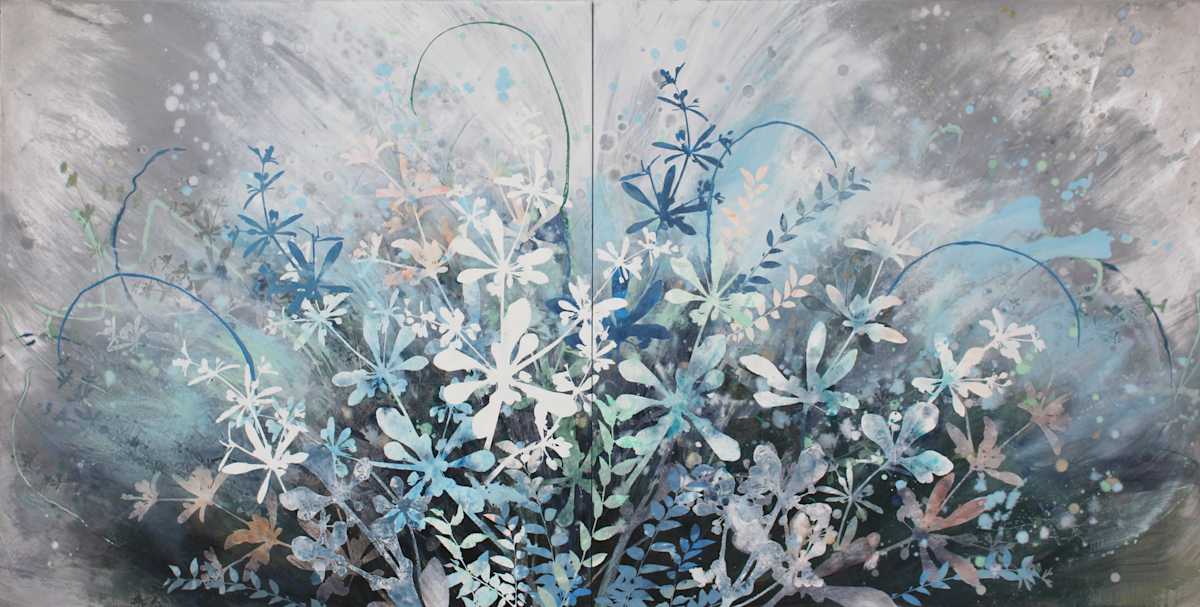 The Understory Diptych by Cara Enteles, Image 1.