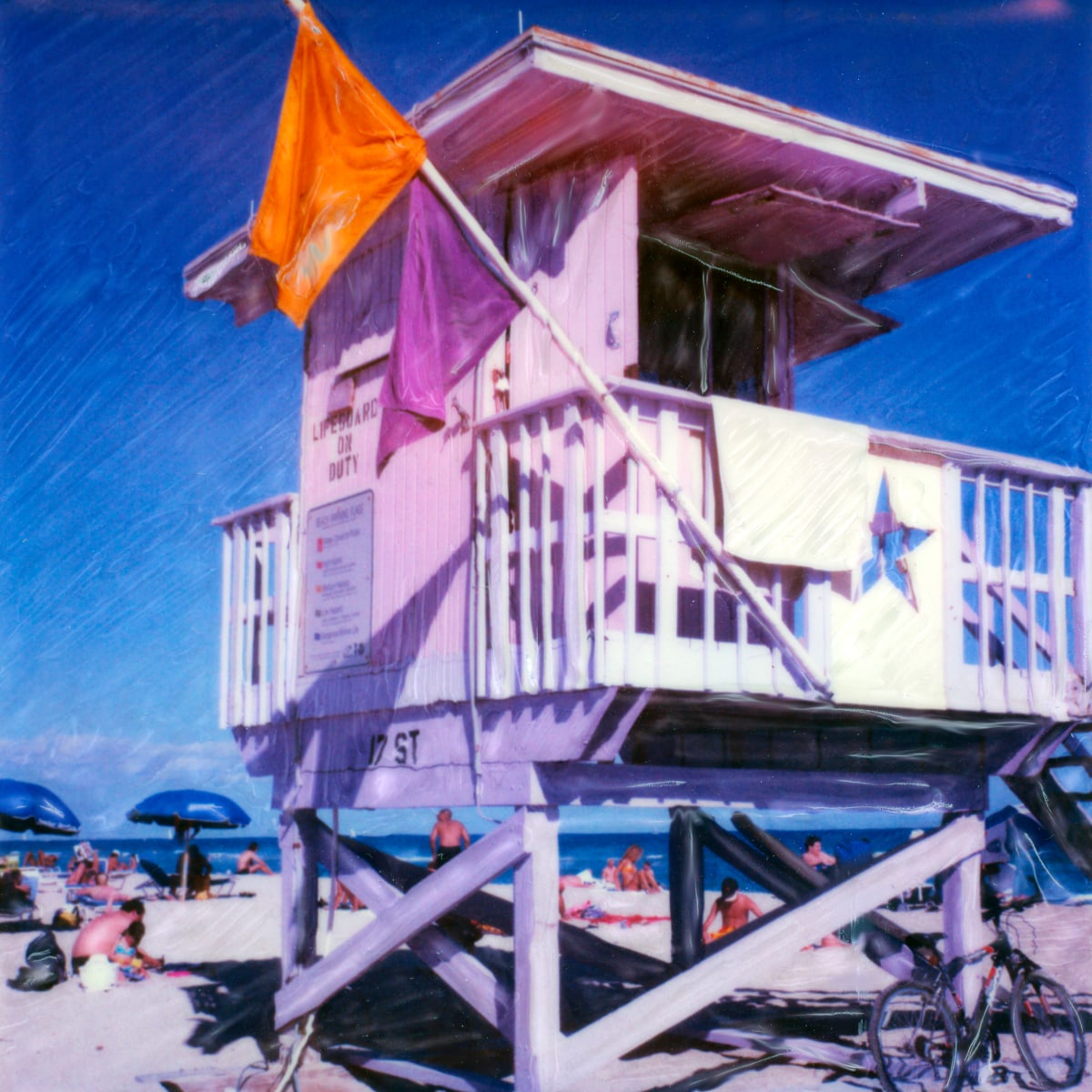 Star Lifeguard Stand by Rene Griffith 