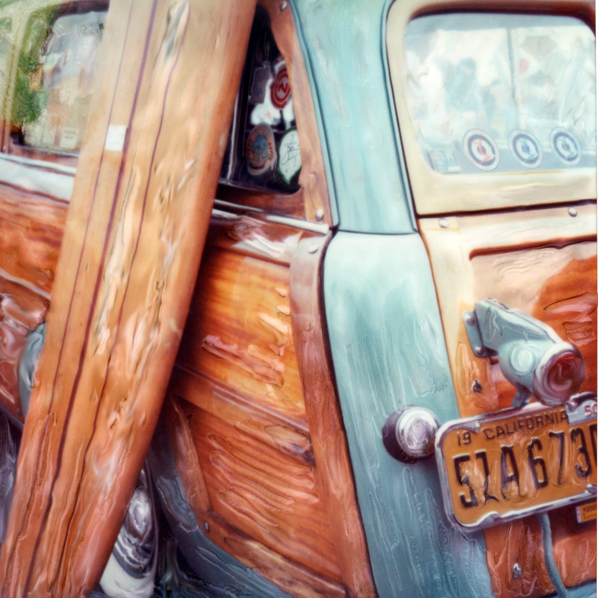 Longboard Woody by Rene Griffith 