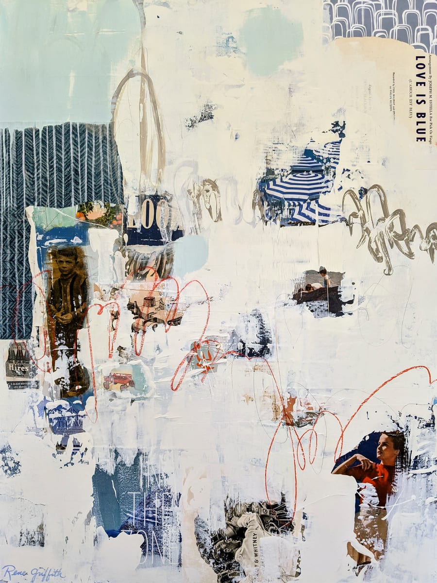 Love is Blue by Rene Griffith 