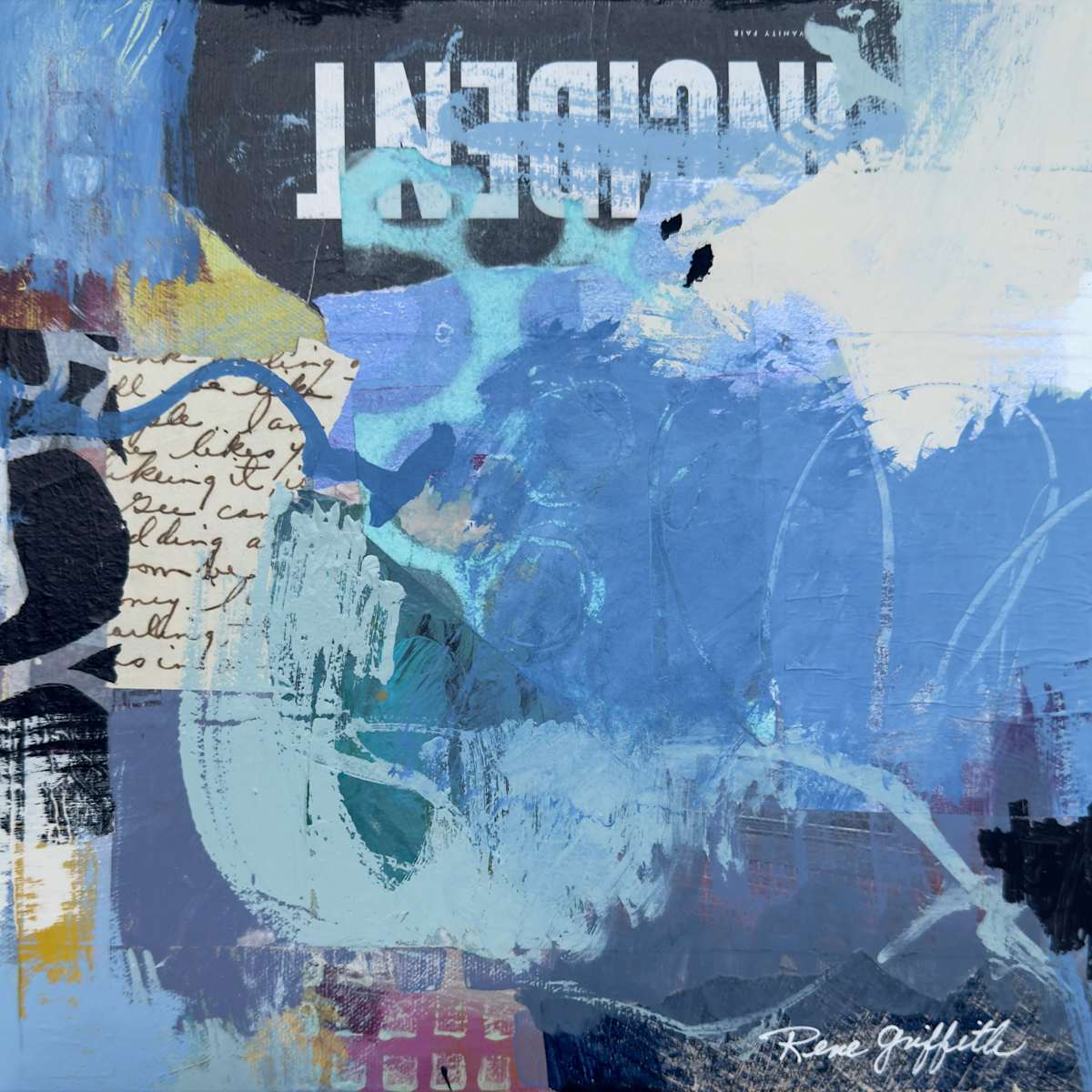 Incident in Blue by Rene Griffith, Image 1.