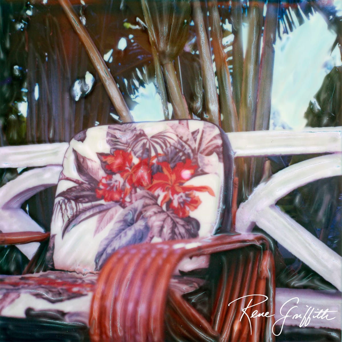 Rattan Chair II by Rene Griffith 