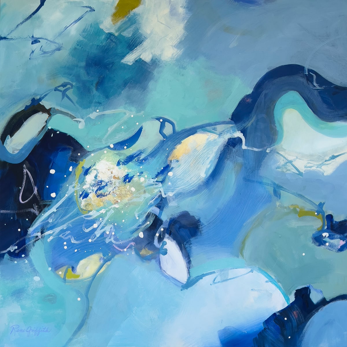 Riding the Blues by Rene Griffith 
