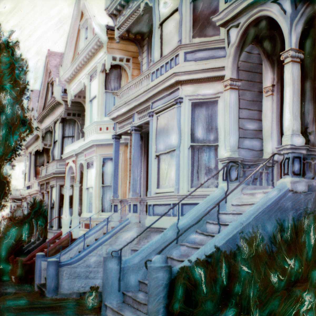 SF Victorian Row Houses by Rene Griffith, Image 1.