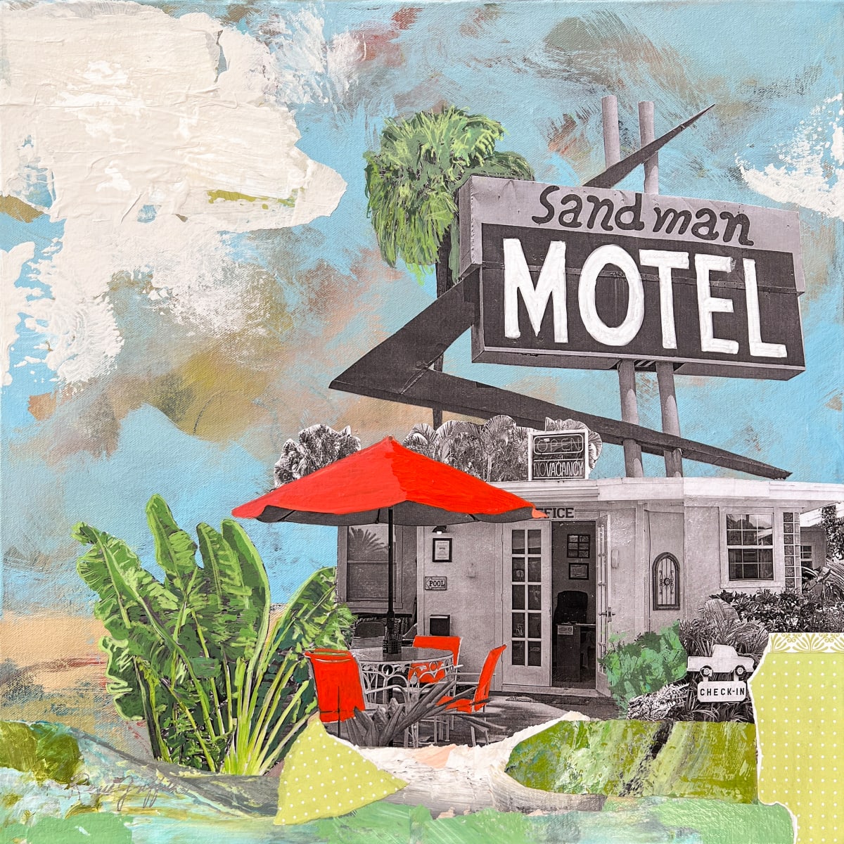 Sandman Motel by Rene Griffith 