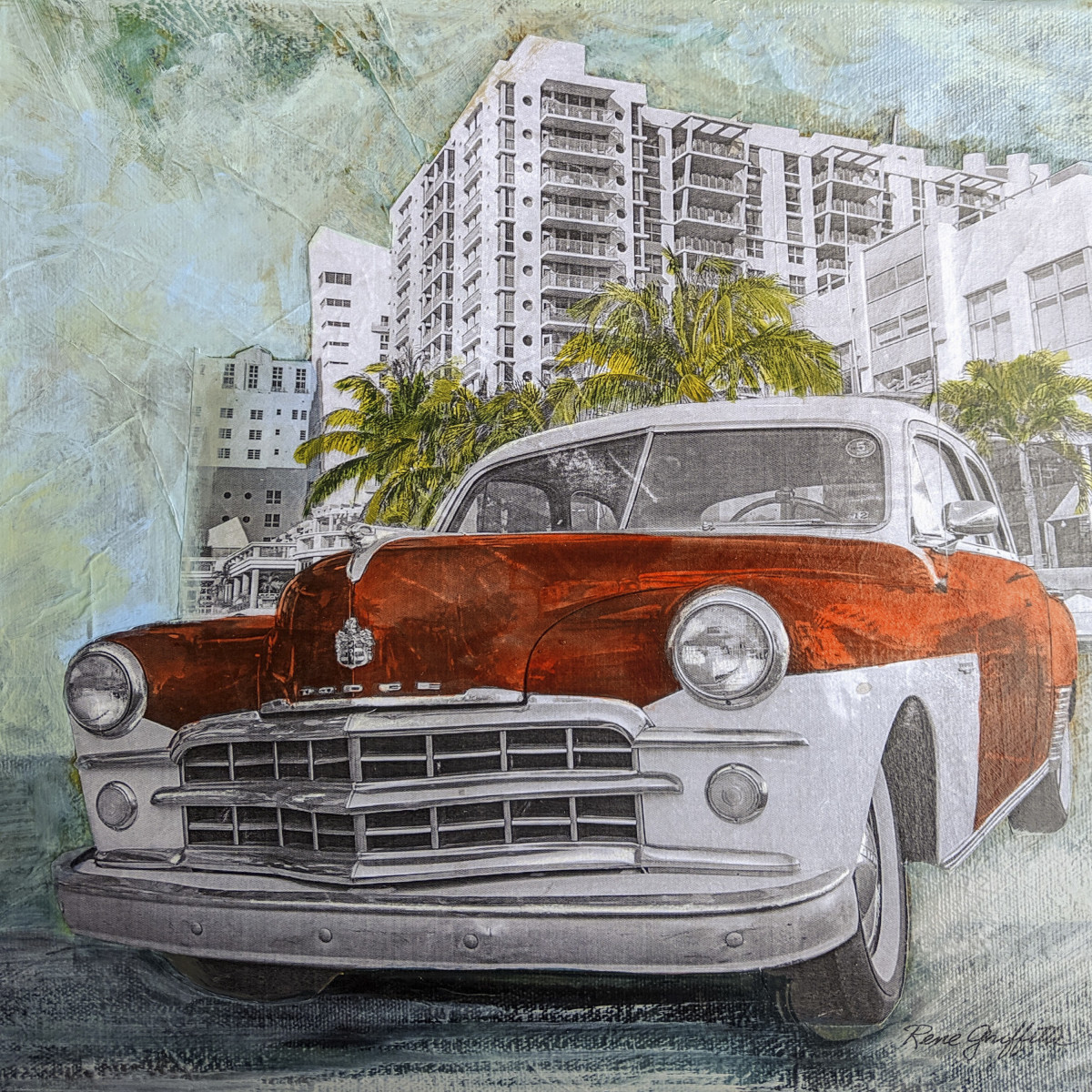 Scenic Miami Beach by Rene Griffith 