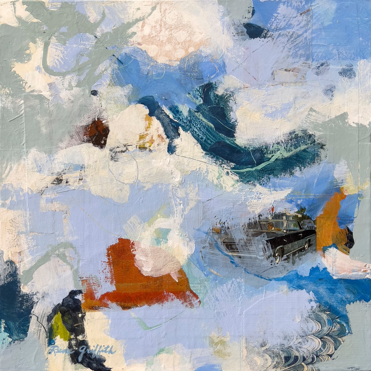 The Brilliance of Blue II by Rene Griffith  Image: The Brilliance of Blue II