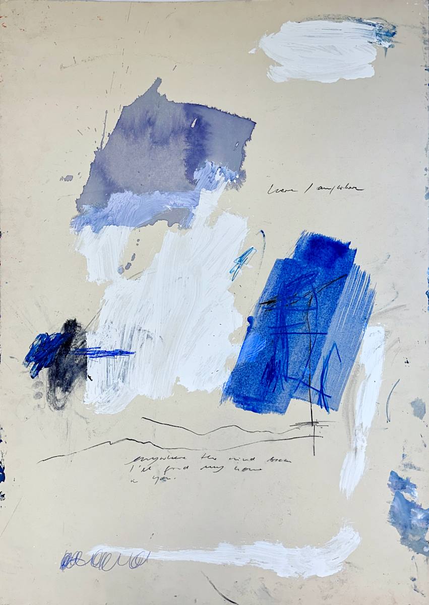 Anywhere / here by Manuela Karin Knaut 