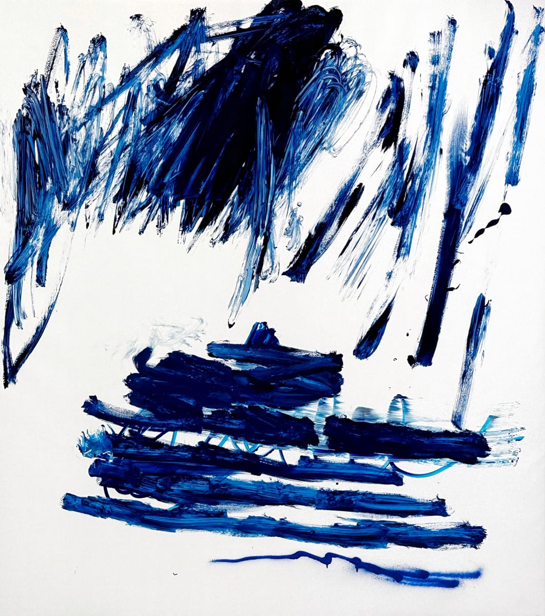 Blue scribbles by Manuela Karin Knaut, Image 8.