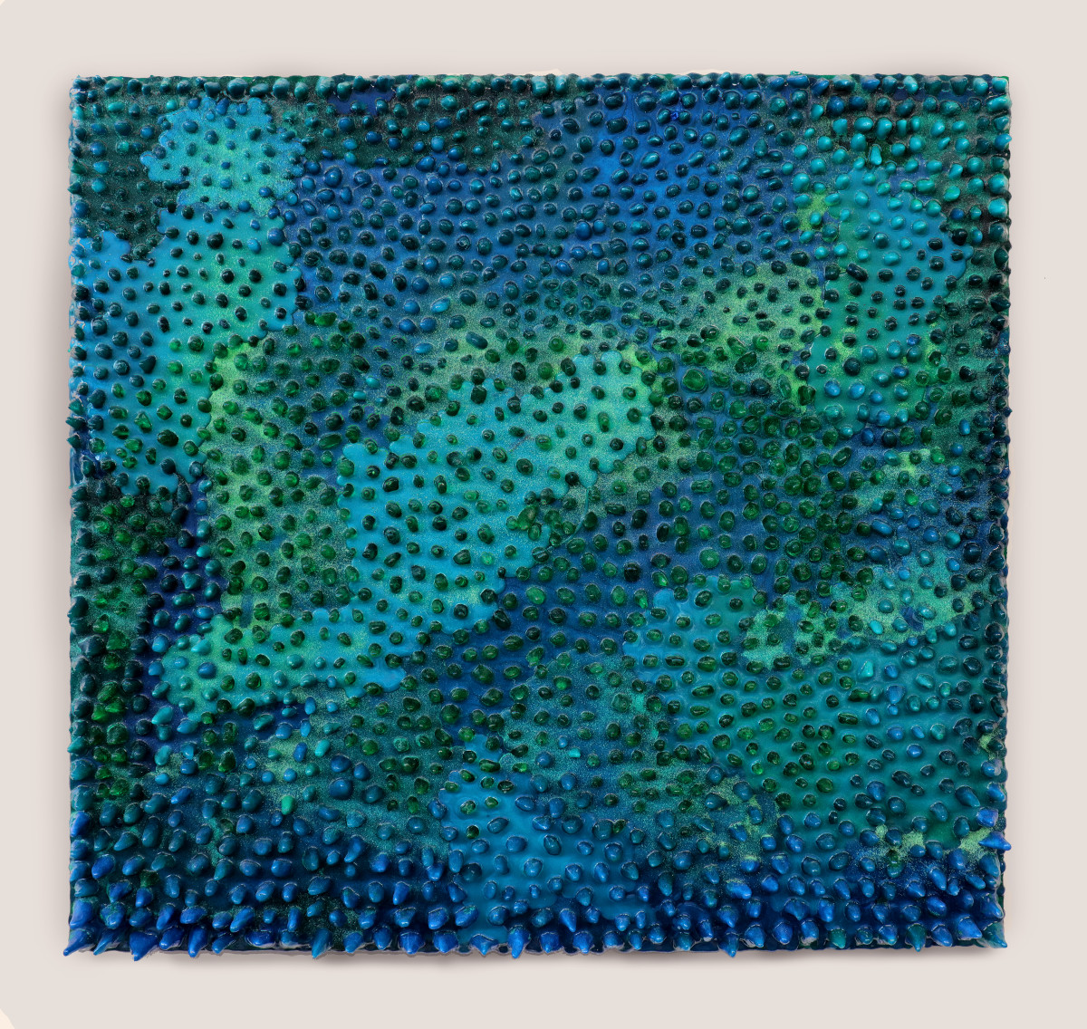 Blue Green Landscape by Carson Fox 