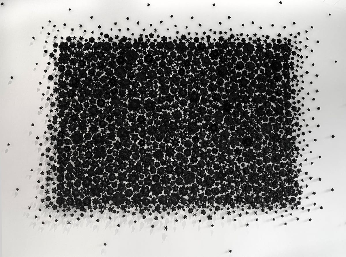 Black Desert Flowers  Image: Black Desert Flowers: commissioned residential installation