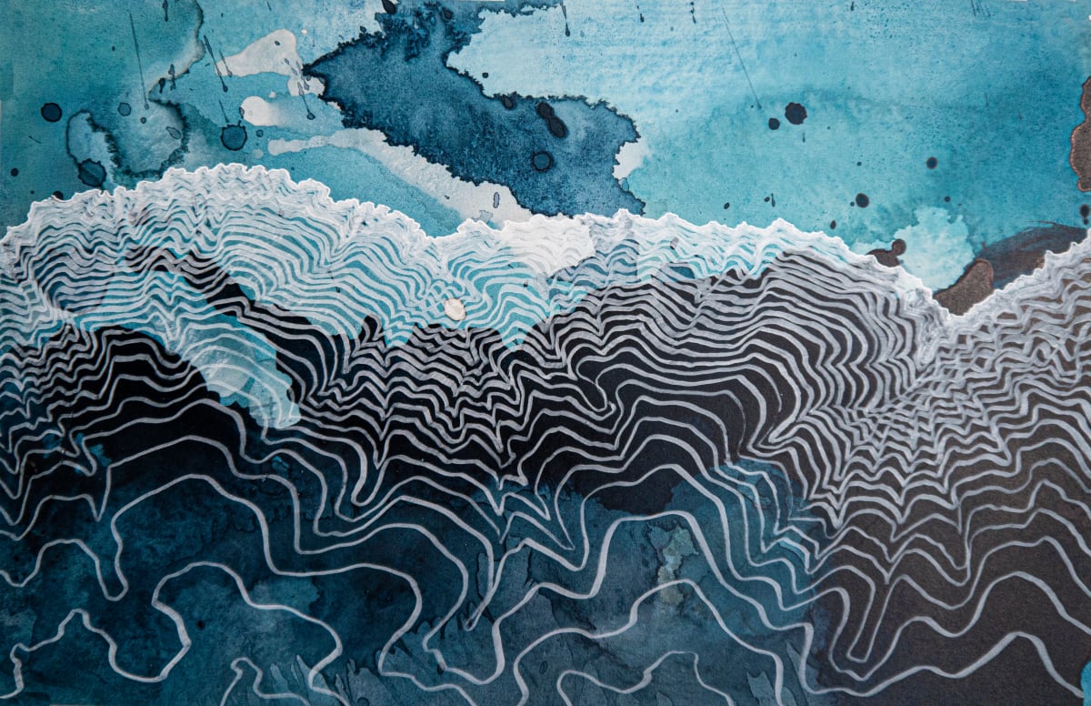 Encroaching tide by Samantha Clark 