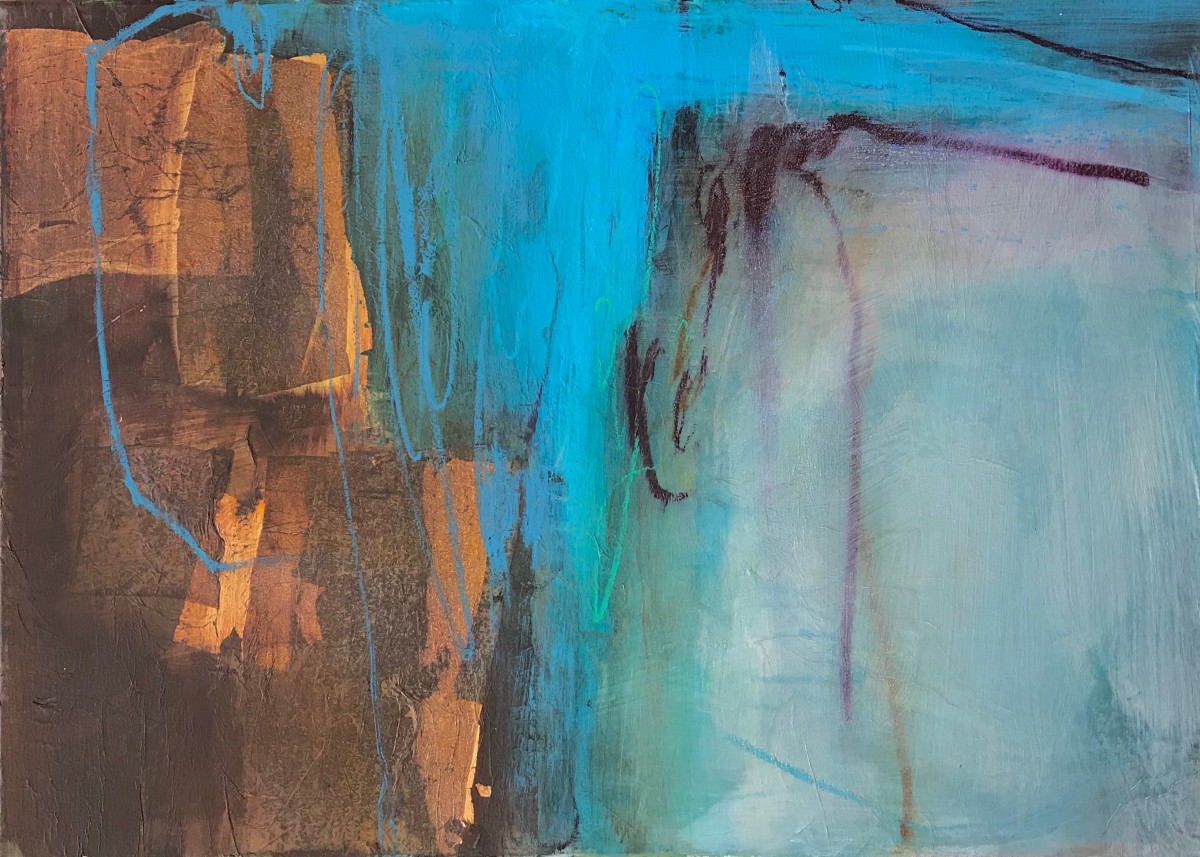 Into The Blue by Clare Maria Wood 