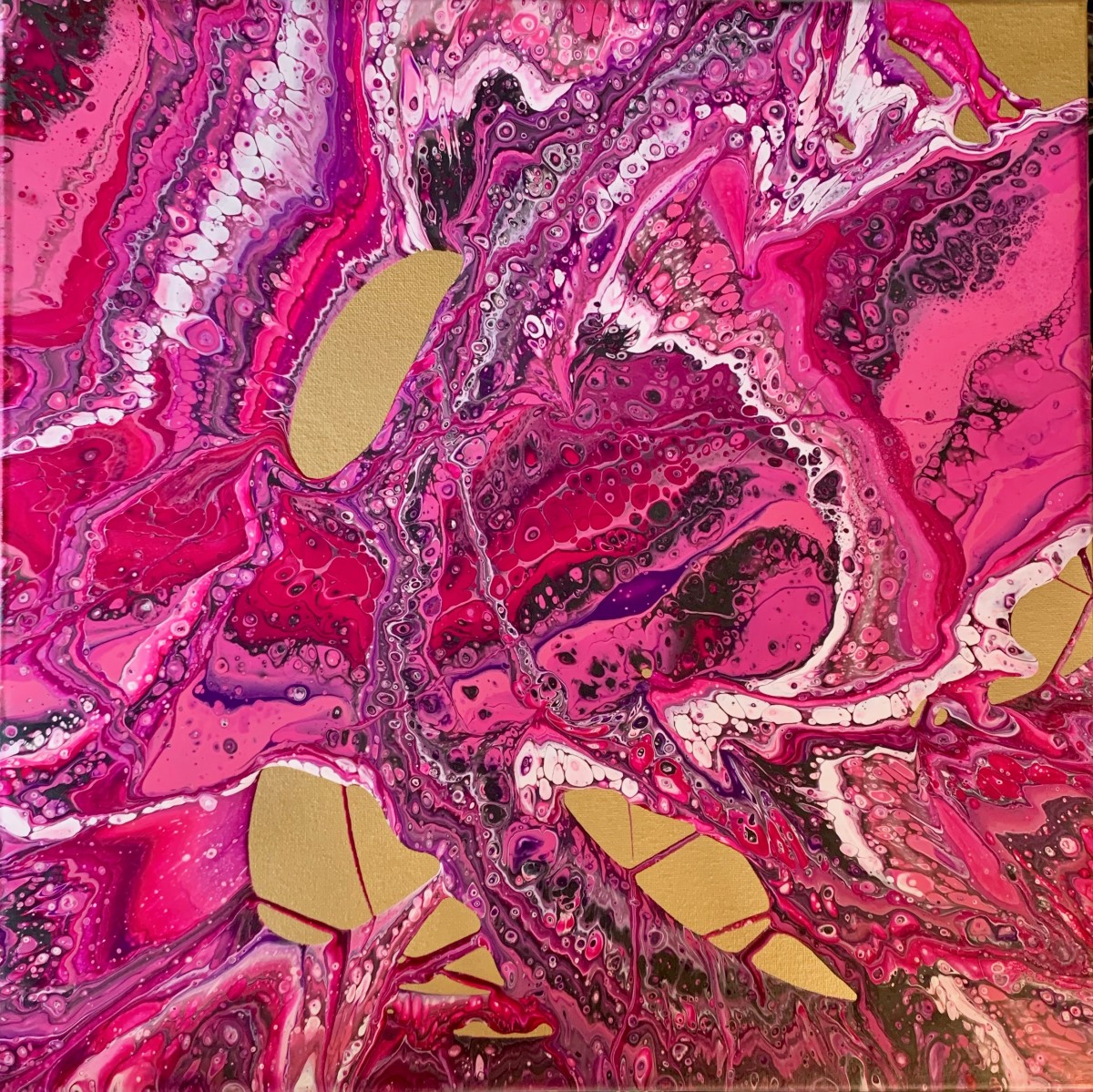 Breast Cancer Awareness I By Debbie Kappelhoff Artwork Archive
