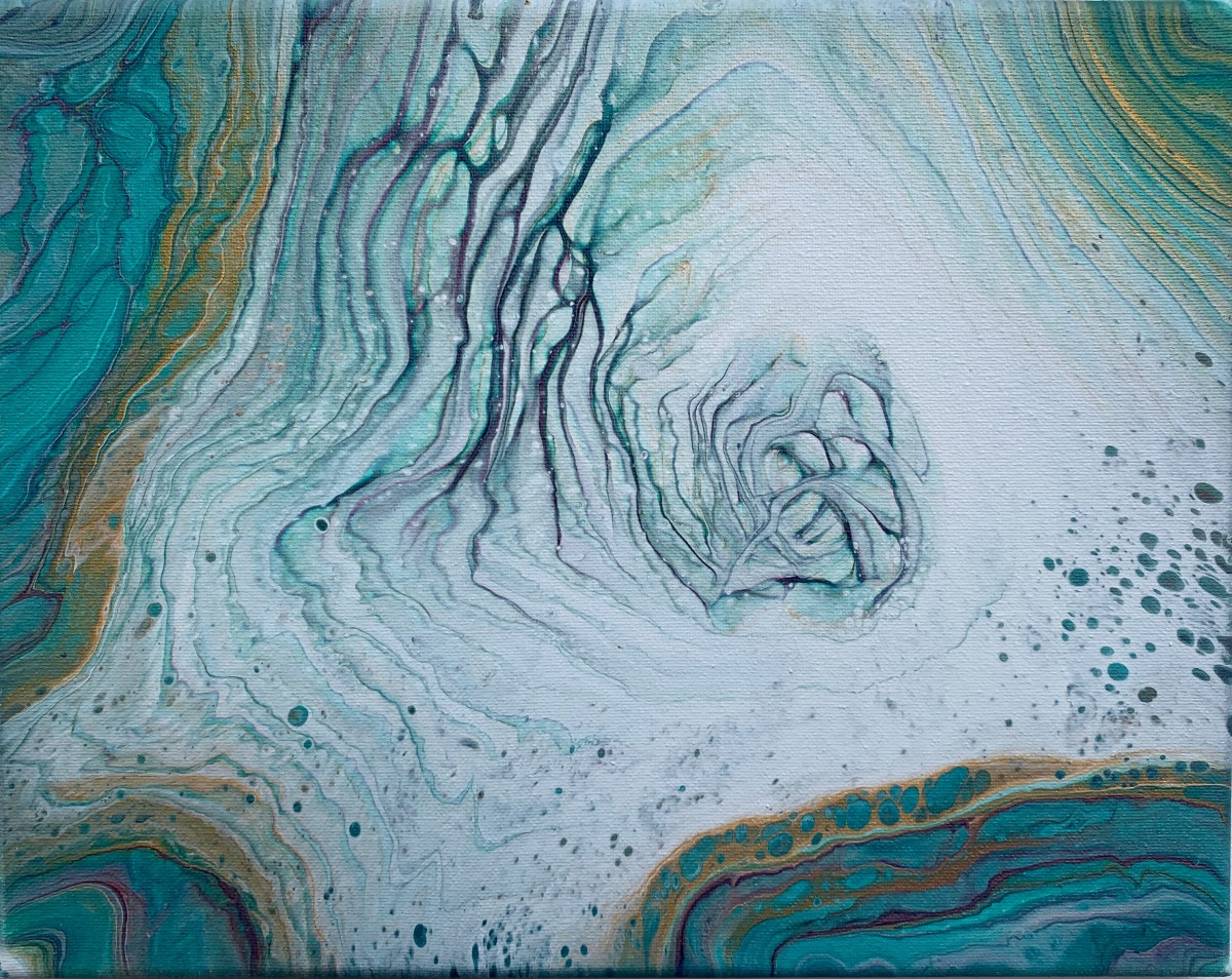 Glacial Whirlpool by Debbie Kappelhoff 