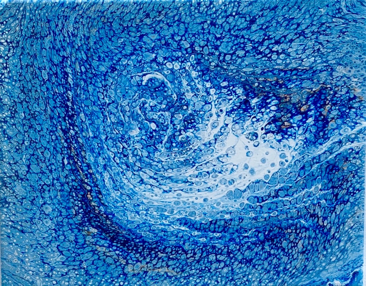 Whirlpool of Bubbles by Debbie Kappelhoff 