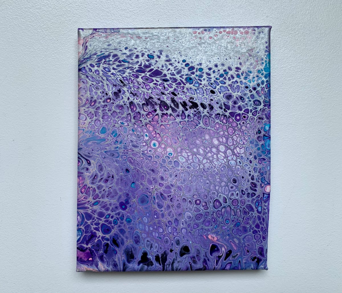Purple Silver Tapestry, Image 3.