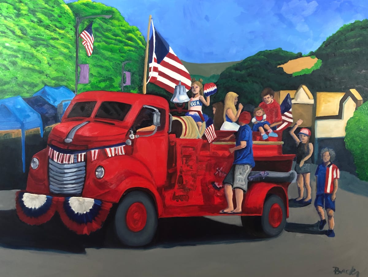 True Americana Sonoma 4th of July by Nicole Bricker Artwork Archive