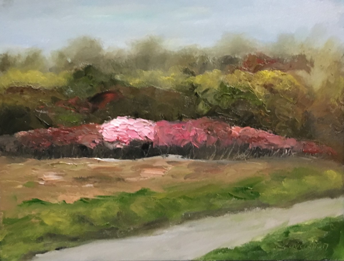 Early Bloomer. Wemrock Orchard by Jane F. Gavaghen 